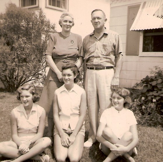 JP29 1954 Bebe, Robert, Mary, Sarah &amp; Martha Jordan